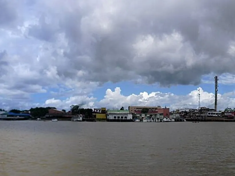 Vista da cidade de Abaetetuba no Pará