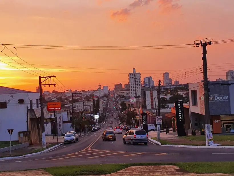 Vista urbana de Assis (SP)