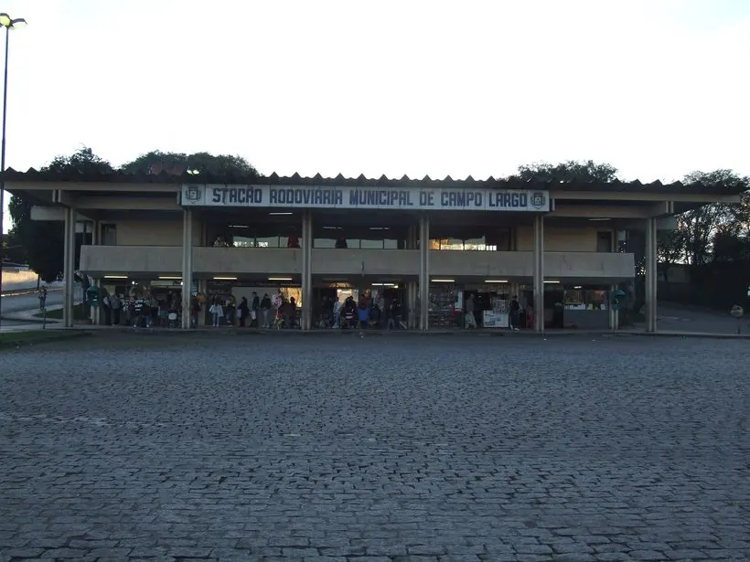 Prédio da estação rodoviária de Campo Largo