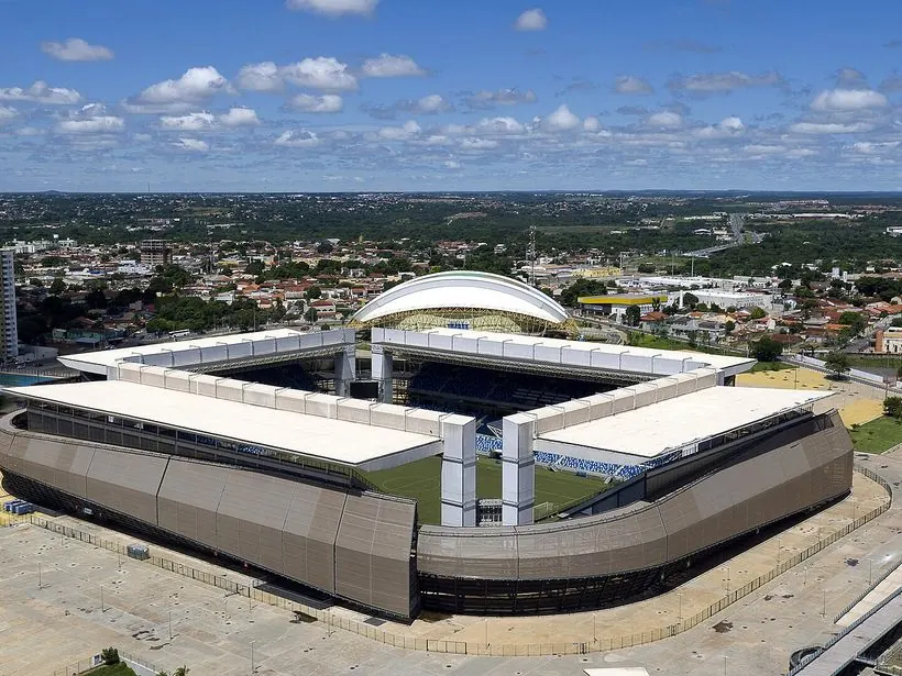 Vista da Arena Pantanal em Cuiabá