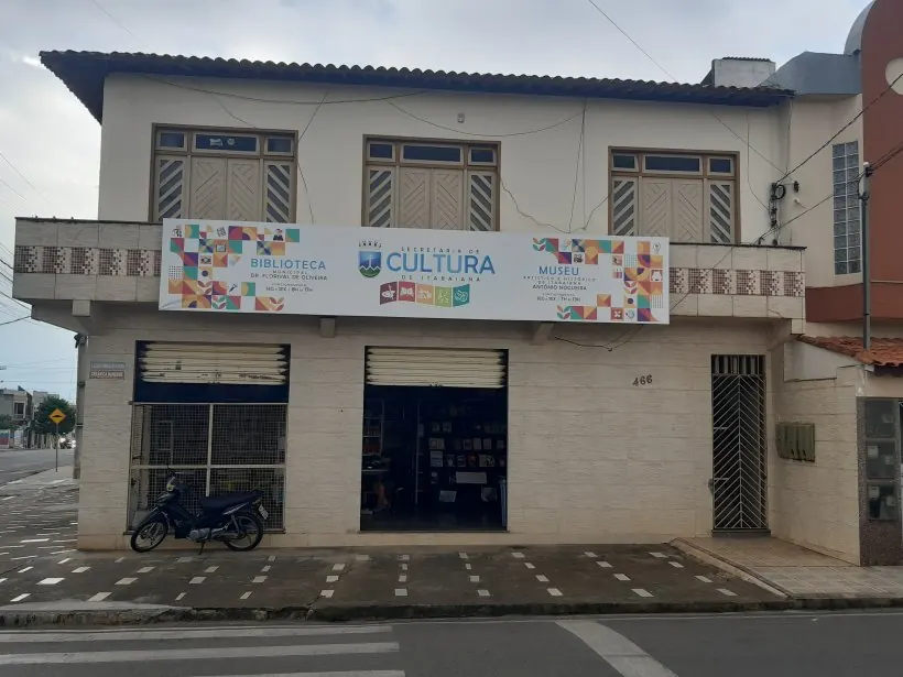 Fachada do Museu Antônio Nogueira em Itabaiana (SE)