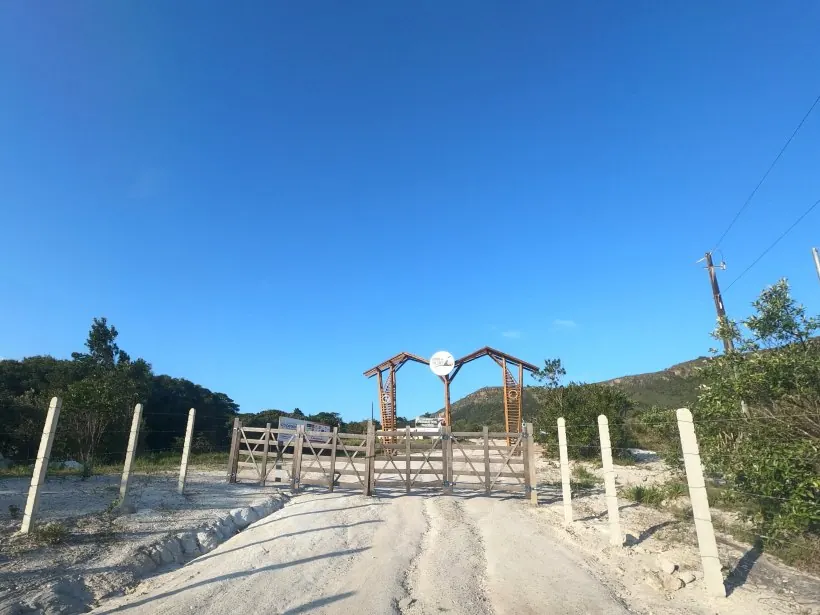Portaria do Parque dos Falcões em Itabaiana (SE)