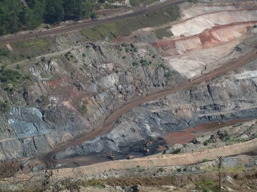 Mina de minério de ferro da Vale em Itabira
