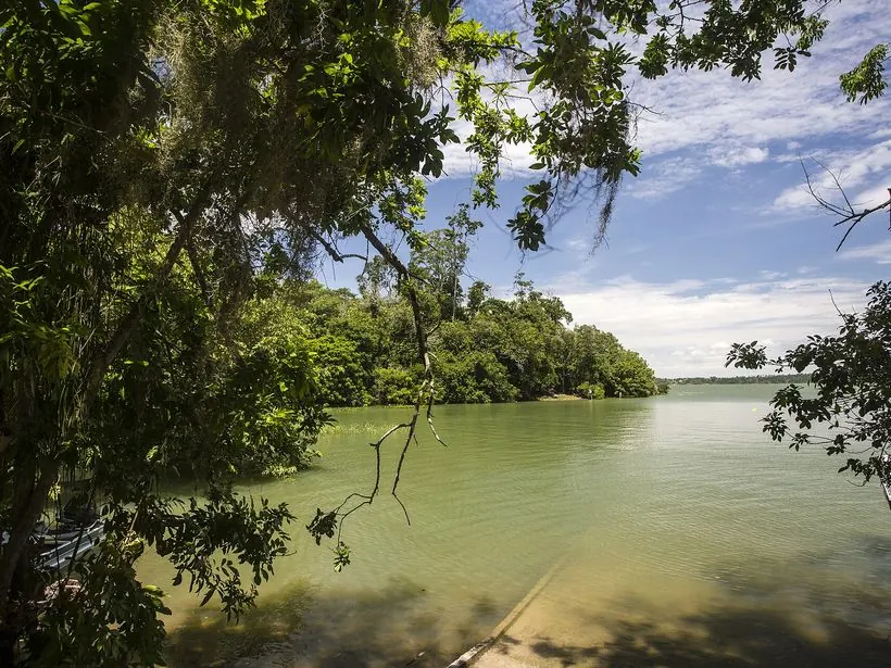 Vista da Lagoa Juparanã em Linhares
