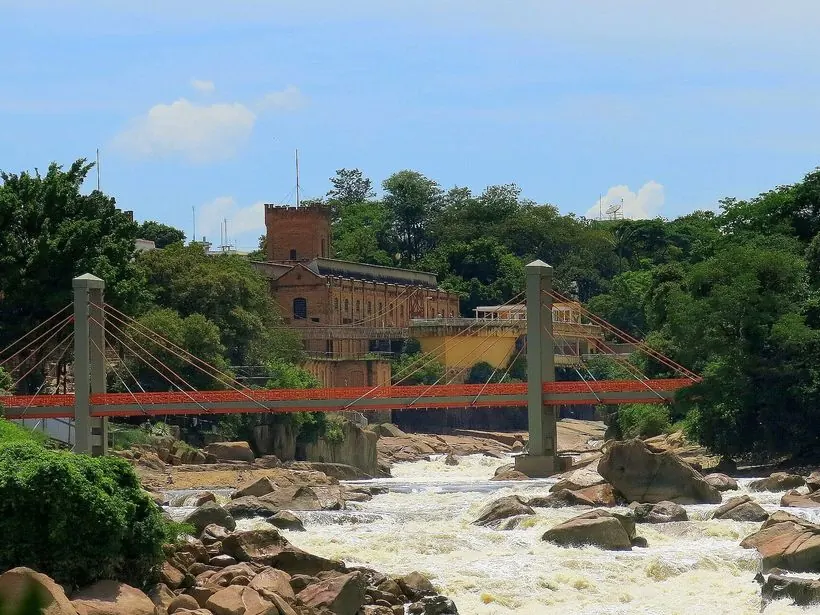 Cachoeira do Rio Tietê em Salto