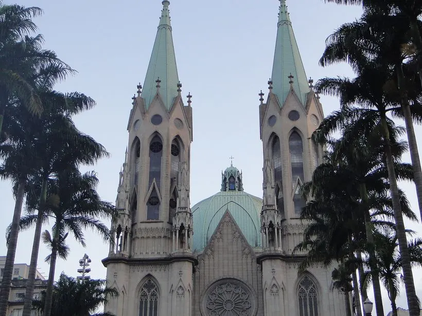 Catedral da Sé de São Paulo, em estilo neogótico