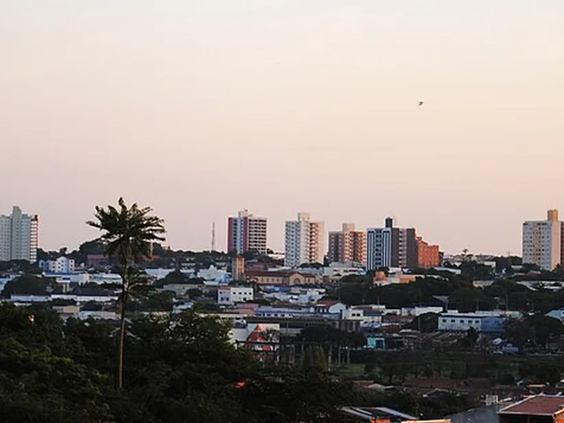 Skyline de Sumaré ao entardecer