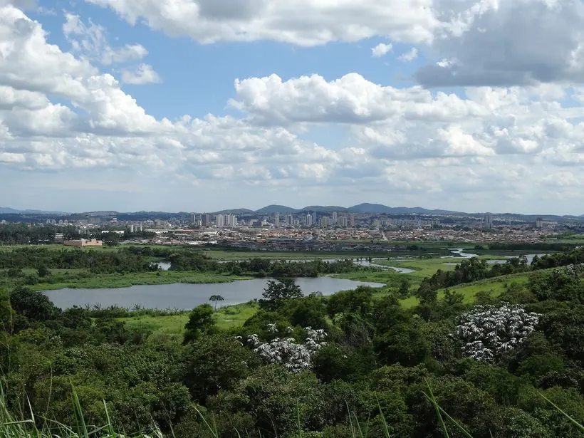 Várzea do rio Tietê em Suzano
