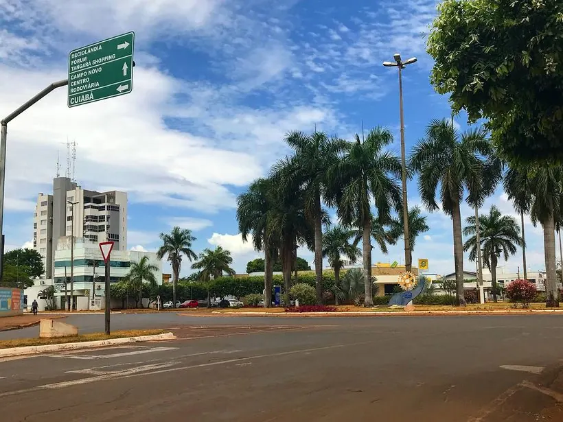 Área central de Tangará da Serra